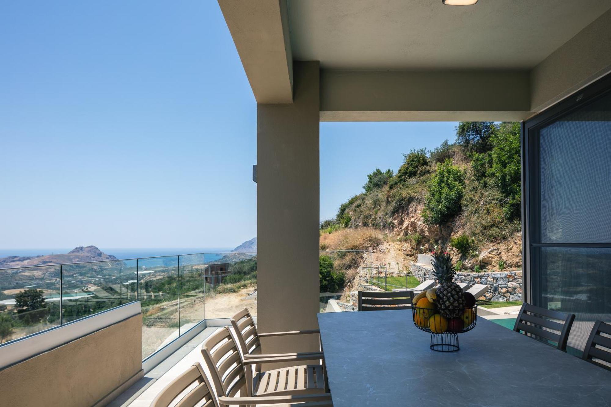 Villa Epsilon Villa, Private Swimming Pool Garden, Panoramic Sunset *